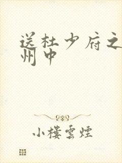 送杜少府之任蜀州中