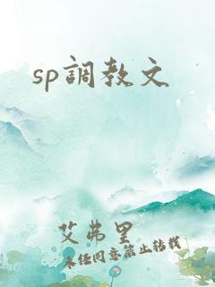 sp调教文