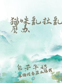猫咪乱拉乱尿怎么办