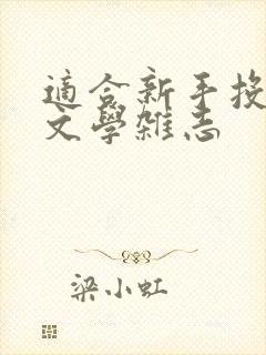 适合新手投稿的文学杂志