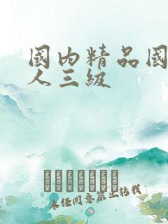 国内精品国产成人三级