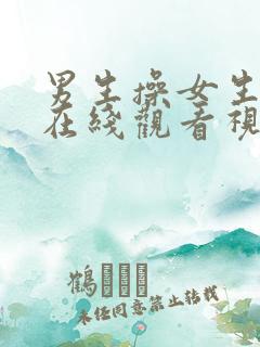男生操女生视频在线观看视频