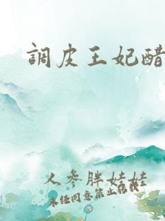 调皮王妃醋王爷