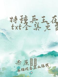 特种兵王在山村 txt全集免费下载