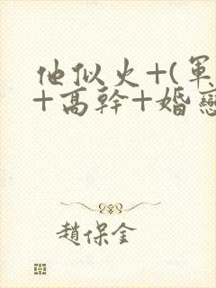 他似火+(军婚+高干+婚恋)的小说