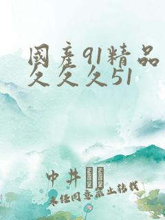 国产91精品久久久久51
