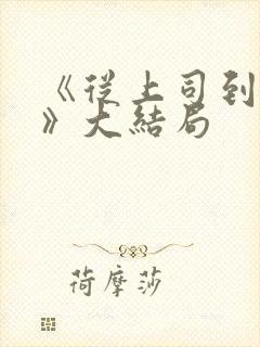 《从上司到妻子》大结局