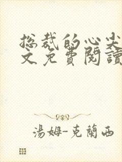 总裁的心尖宠全文免费阅读