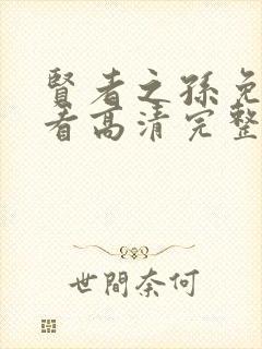 贤者之孙免费观看高清完整版
