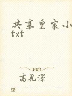 共享皇家小公主txt 共享皇家小公主txt