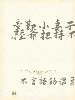 章节小妻子太凶,陆爷把持不住了