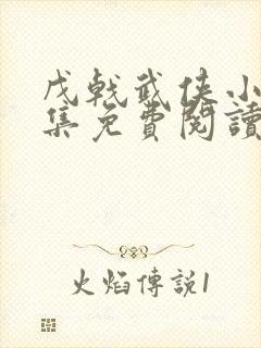 戊戟武侠小说全集免费阅读