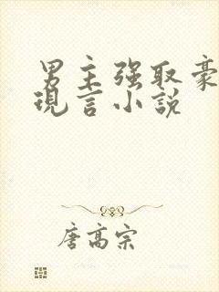 男主强取豪夺的现言小说