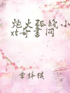 炮火弧线小说txt奇书网