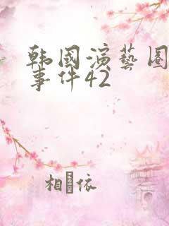 韩国演艺圈悲惨事件42