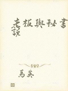 老板与秘书的小说