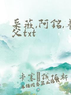 采薇,阿铭,养父txt