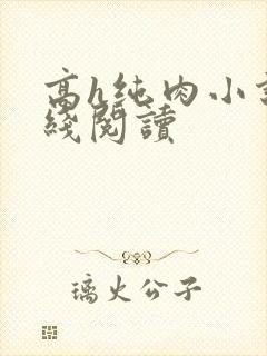 高h纯肉小说在线阅读