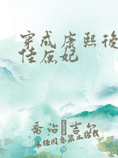 穿成康熙后宫王佳庶妃