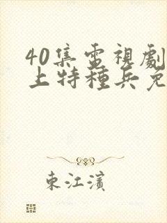 40集电视剧爱上特种兵免费