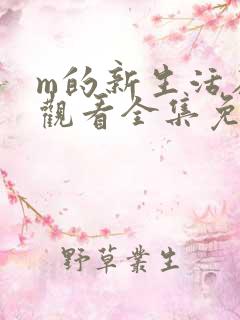 m的新生活在线观看全集免费播放