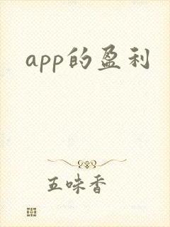 app的盈利