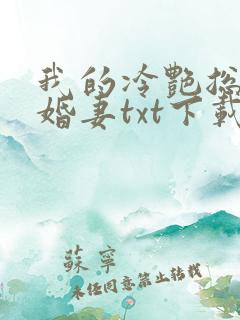 我的冷艳总裁未婚妻txt下载