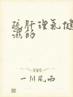 疏肝理气健脾祛湿的