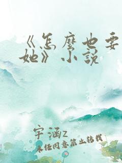 《怎么也要不够她》小说