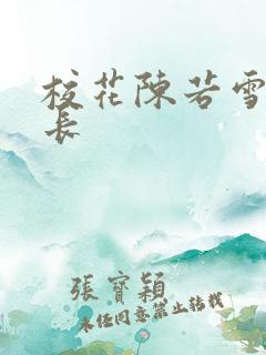 校花陈若雪和校长