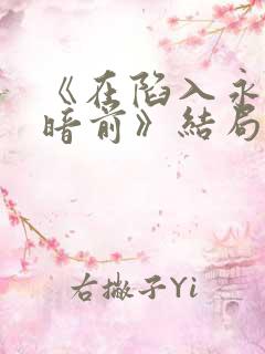 《在陷入永恒黑暗前》结局