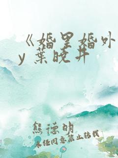 《婚里婚外》by 叶晓井