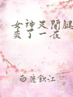 女神叉开腿让我爽了一夜