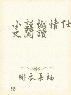 小说燃情仕途全文阅读