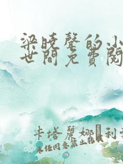 梁晓声的小说人世间免费阅读