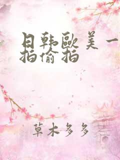 日韩欧美一区自拍偷拍