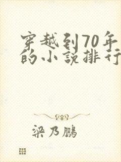 穿越到70年代的小说排行榜
