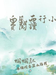 向风而行小说免费阅读