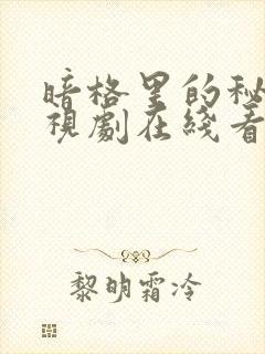 暗格里的秘密电视剧在线看