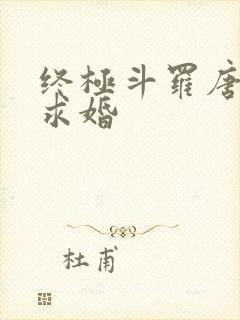 终极斗罗唐舞麟求婚