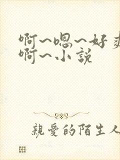 啊~嗯~好爽~啊~小说