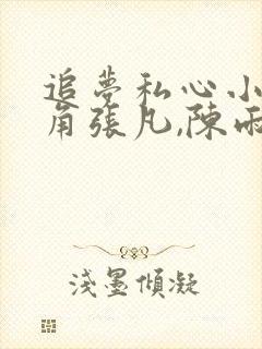 追梦私心小说主角张凡,陈雨墨,吴倩