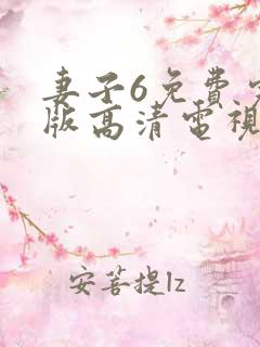 妻子6免费完整版高清电视剧
