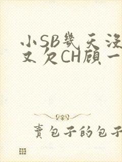 小SB几天没做又欠CH顾一成
