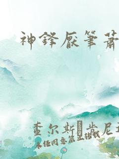 神锋厌笔萧生