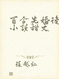 百合先婚后爱的小说甜文