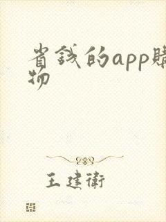 省钱的app购物