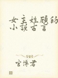 女主姓顾的重生小说古言