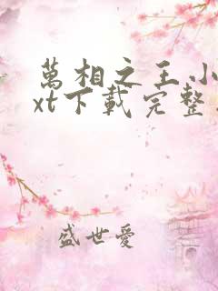 万相之王小说txt下载完整版