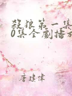 杀狼第一集到40集全剧播放视频